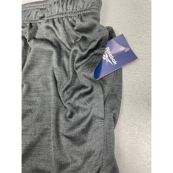 REEBOK MEN'S BLACK HEATHER CRUZ SHORT SIZE XL - Picture 10 of 12